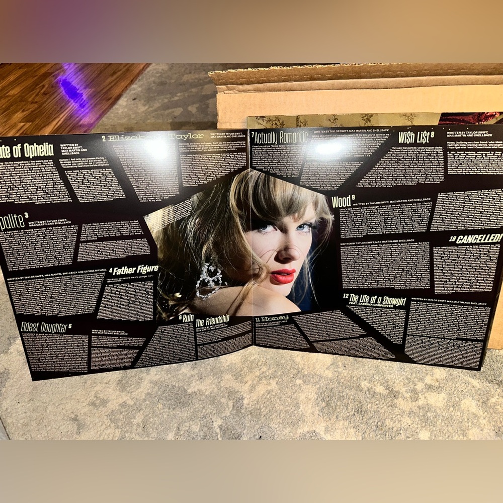 Taylor Swift The Life of a Showgirl Vinyl variant The Shiny Bug Limited Edition - Picture 6 of 10